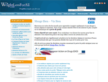 Tablet Screenshot of perdre-du-poids-ensemble.com